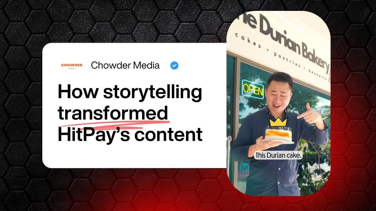 HitPay merchant story filmed by Chowder Media